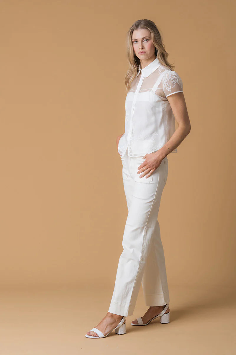 ATTE - Helena High-Rise Wide Leg Jean | Campagne