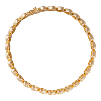 FAIRLEY - Golden Heart Tennis Bracelet