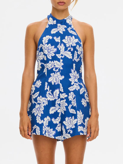 KIVARI - Linda Playsuit | Blue Butter