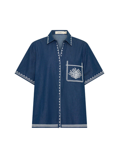 KIVARI - Emile Chambray Shirt