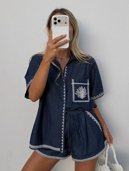 KIVARI - Emile Chambray Shirt