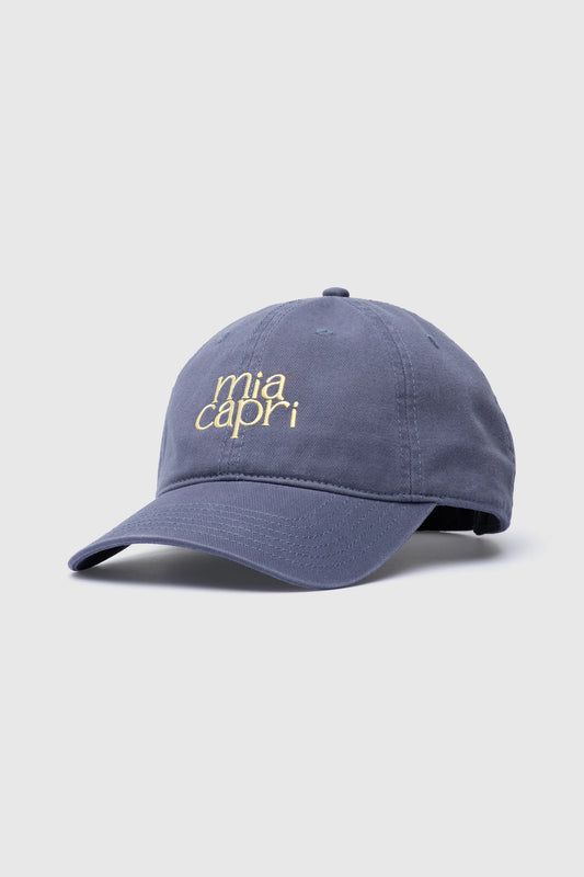 Mia Capri - Embroidered Cap | Blue