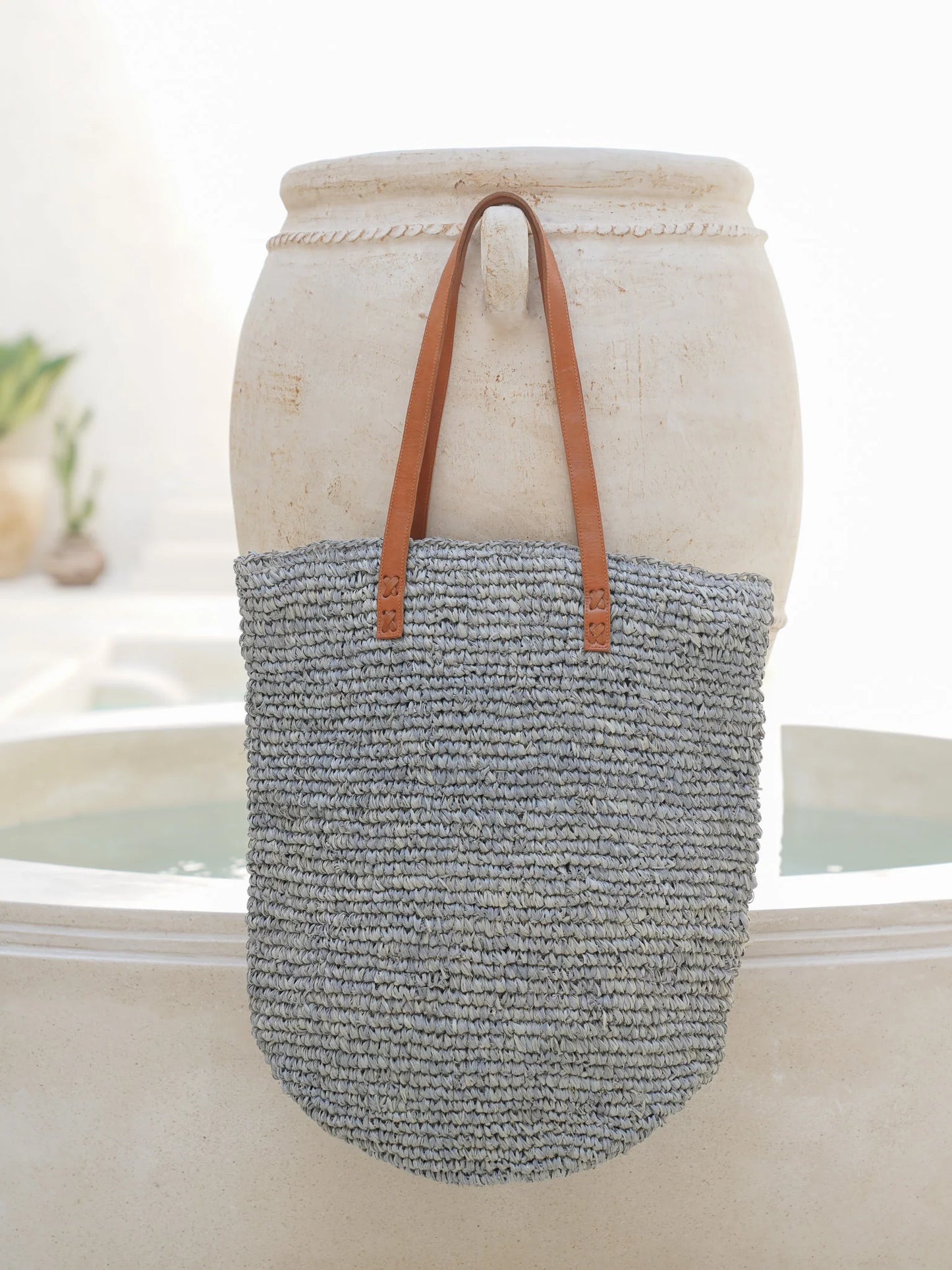 VOYAGE THE LABEL -  Solana Bag | Azure