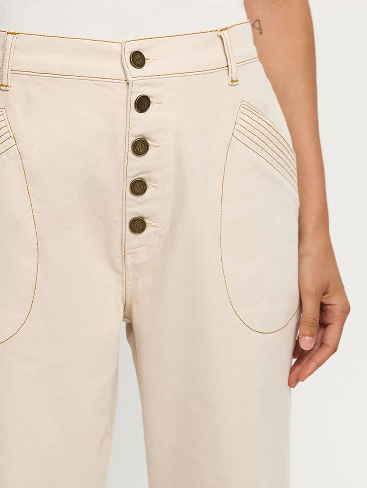 KIVARI - Gwen Denim Jean | Natural KIVARI