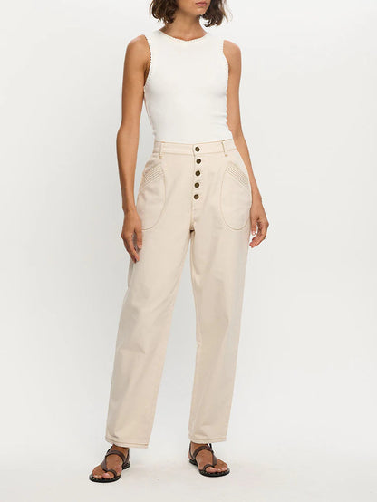 KIVARI - Gwen Denim Jean | Natural KIVARI