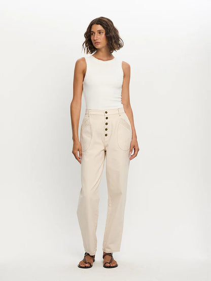 KIVARI - Gwen Denim Jean | Natural KIVARI