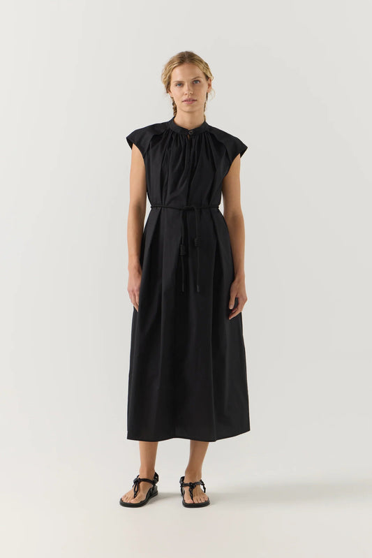 Foemina - Hunter Dress | Black Poplin Foemina