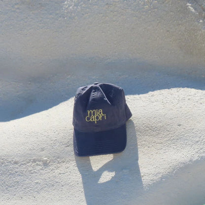 Mia Capri - Embroidered Cap | Blue