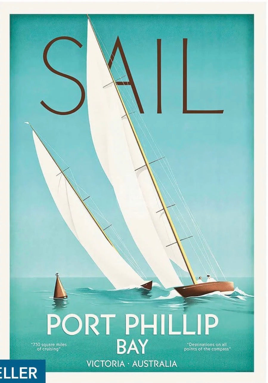 Retro Print Merchants - Sail Port Philip | Australia