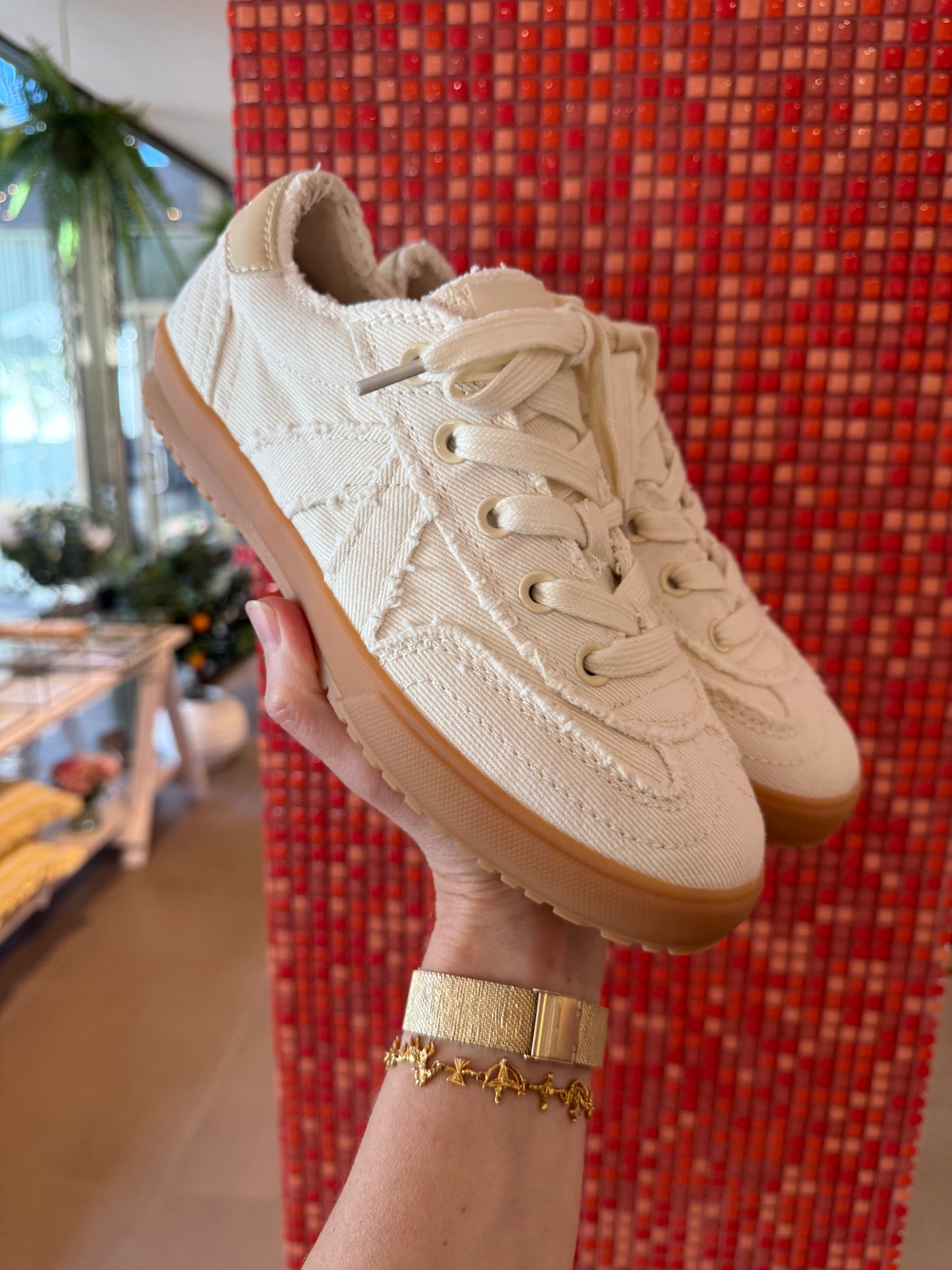 ASFVLT - Swing 74 | Off White Denim/Distressed