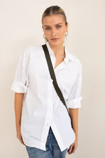 Hut - The Cotton Overshirt | White