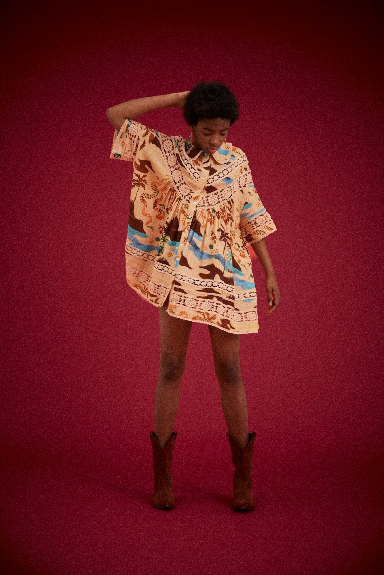 Kinga Csilla - Island Nola Button Down Dress