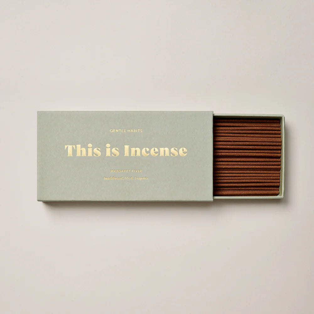 GENTLE HABITS - This Is Incense | MARGARET RIVER GENTLE HABITS