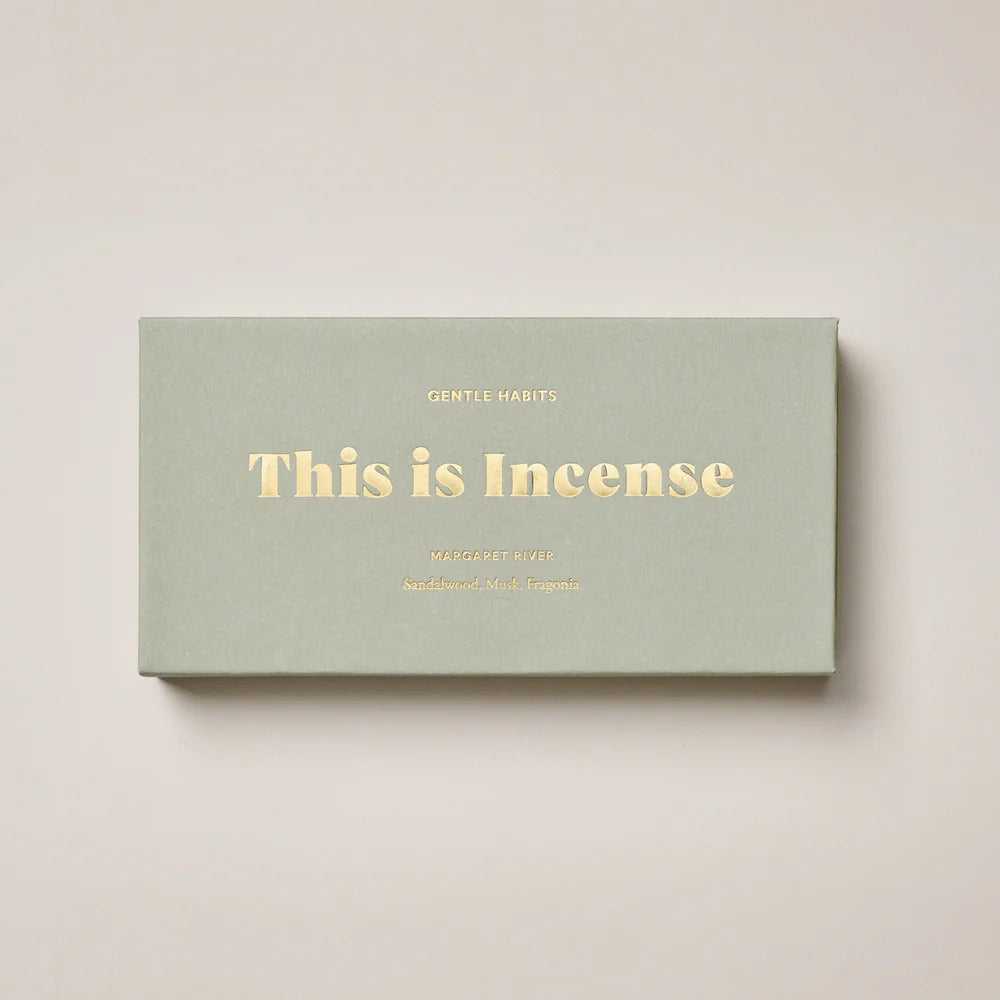 GENTLE HABITS - This Is Incense | MARGARET RIVER GENTLE HABITS