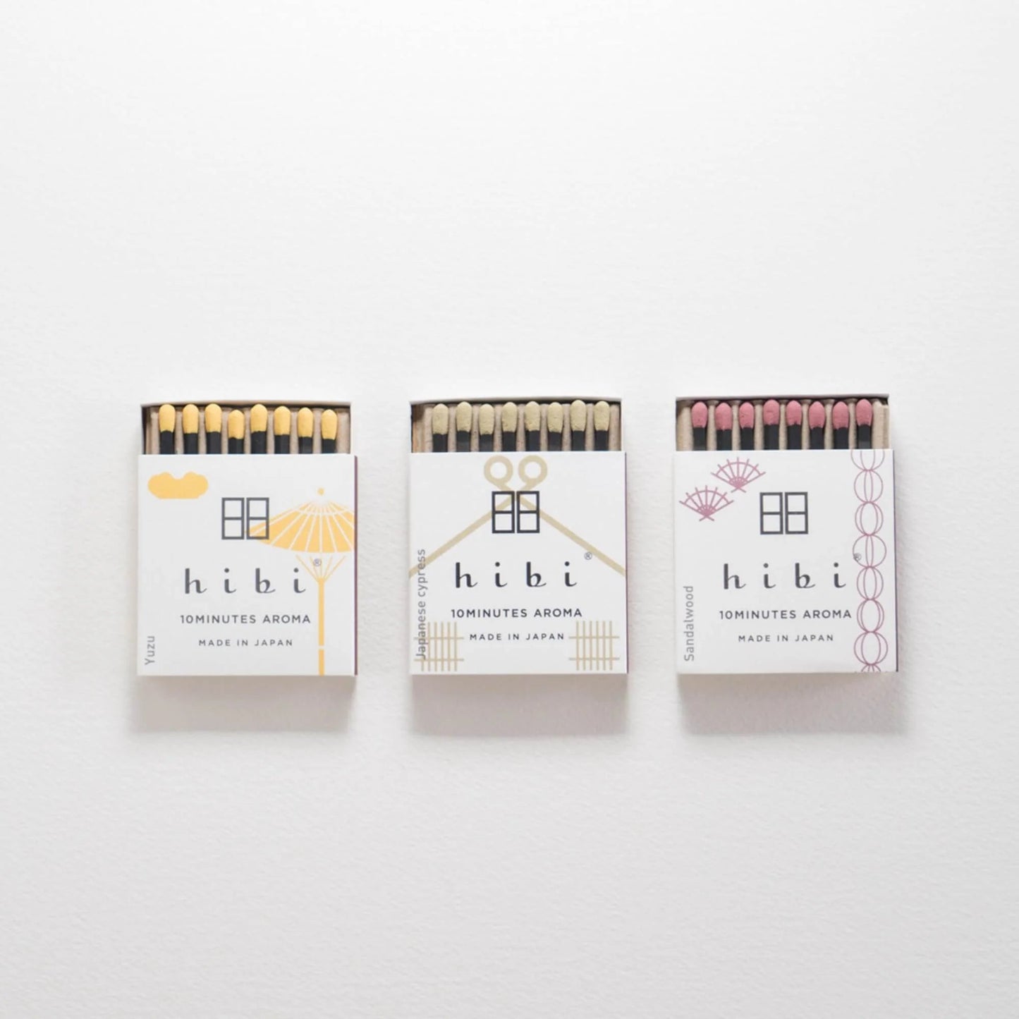 hibi - Traditional Scent Small Box | Japanese Cypress hibi