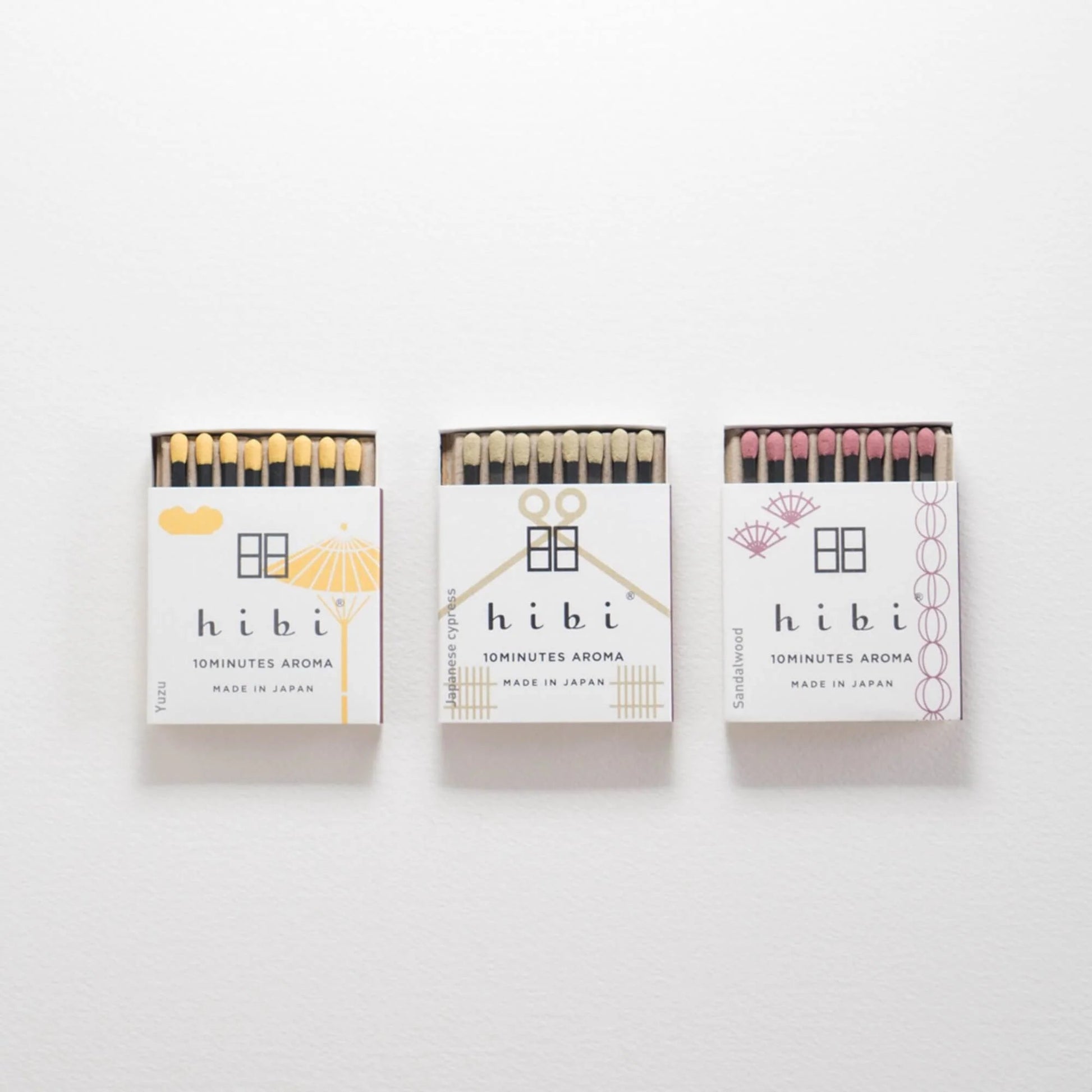 hibi - Traditional Scent Small Box | Japanese Cypress hibi