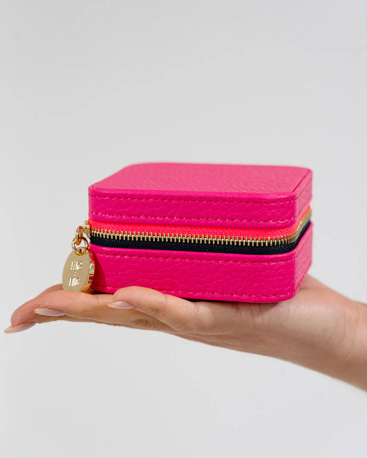 ELMS + KING - Jewellery Case | Fuchsia