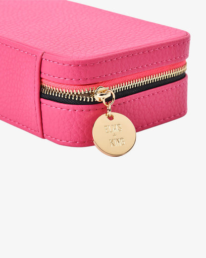 ELMS + KING - Jewellery Case Large | Fuchsia
