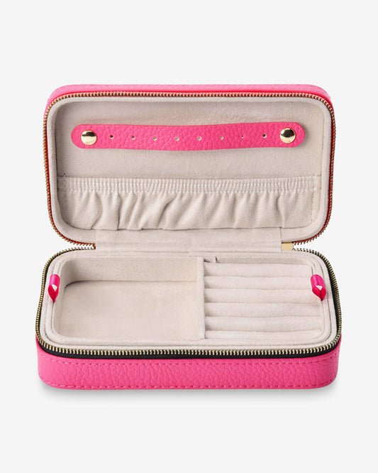 ELMS + KING - Jewellery Case Large | Fuchsia