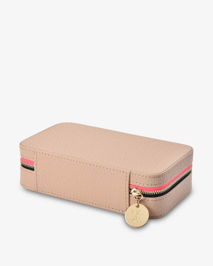 ELMS + KING - Jewellery Case Large | Neutral Pebble