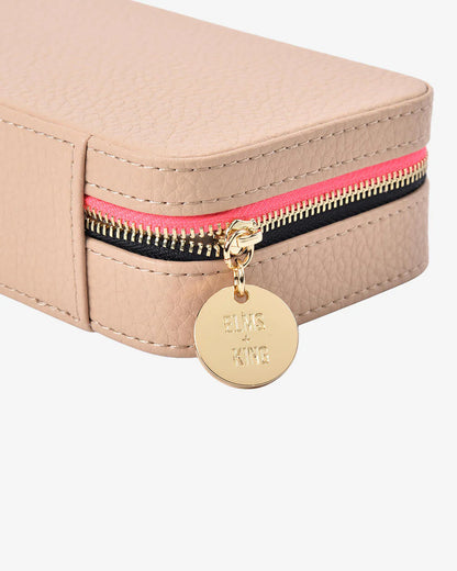 ELMS + KING - Jewellery Case Large | Neutral Pebble