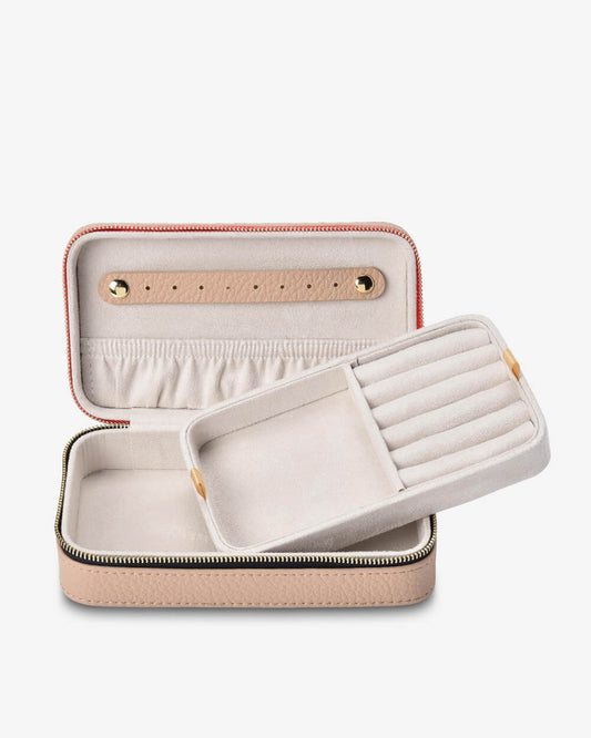 ELMS + KING - Jewellery Case Large | Neutral Pebble