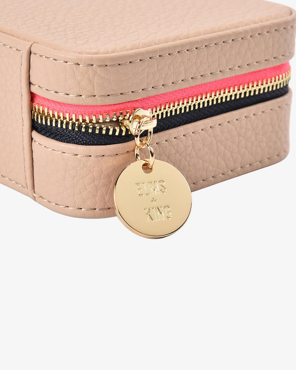 ELMS + KING - Jewellery Case | Neutral Pebble