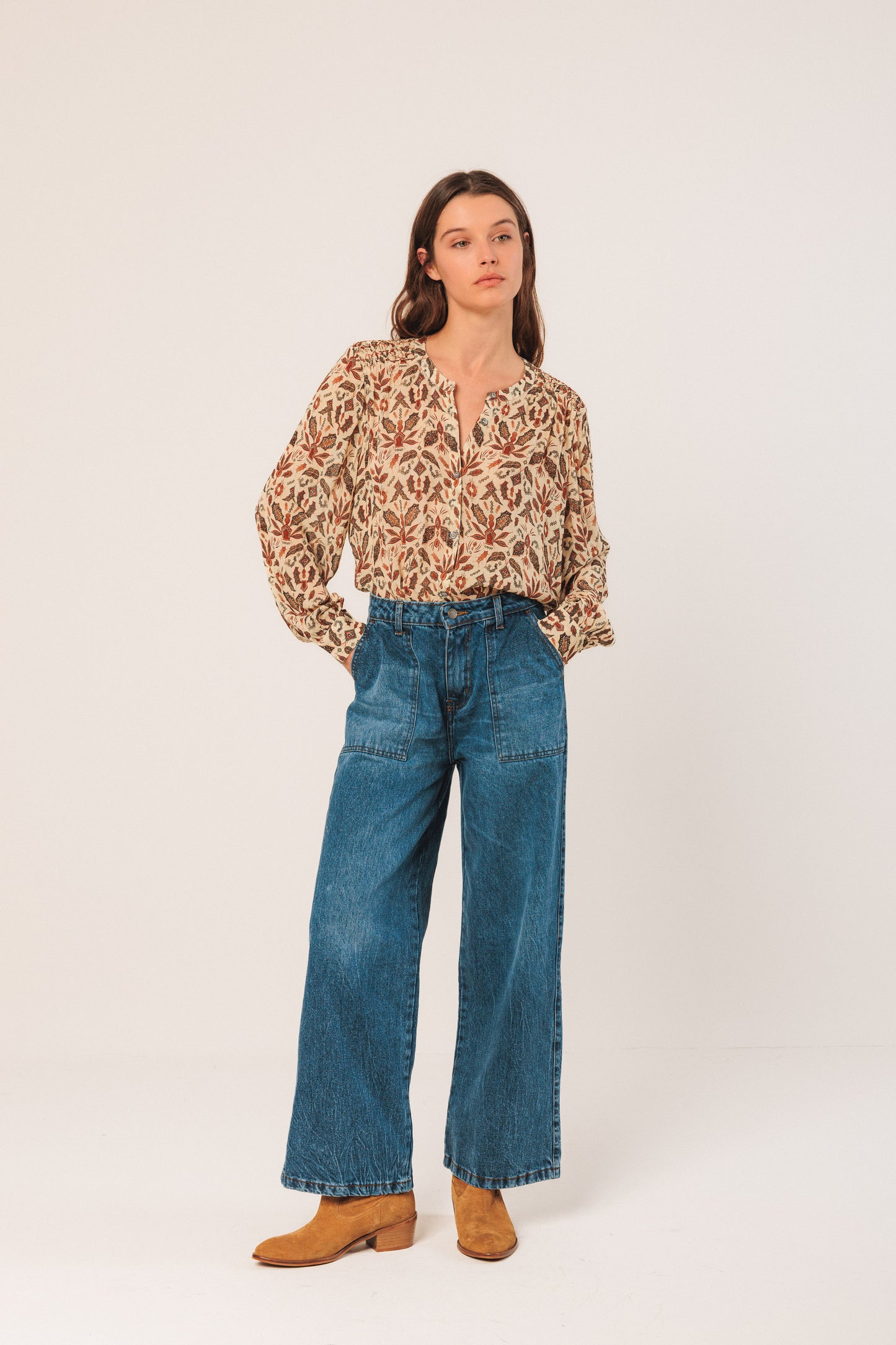 Indi & Cold - Camisa Shirt | Lino