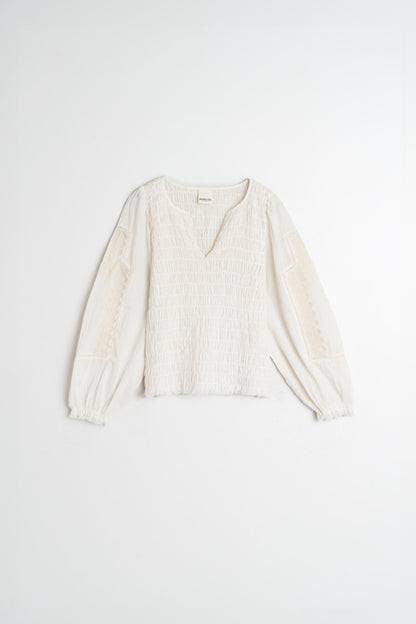 Indi & Cold - Camisa Blouse | Blanco