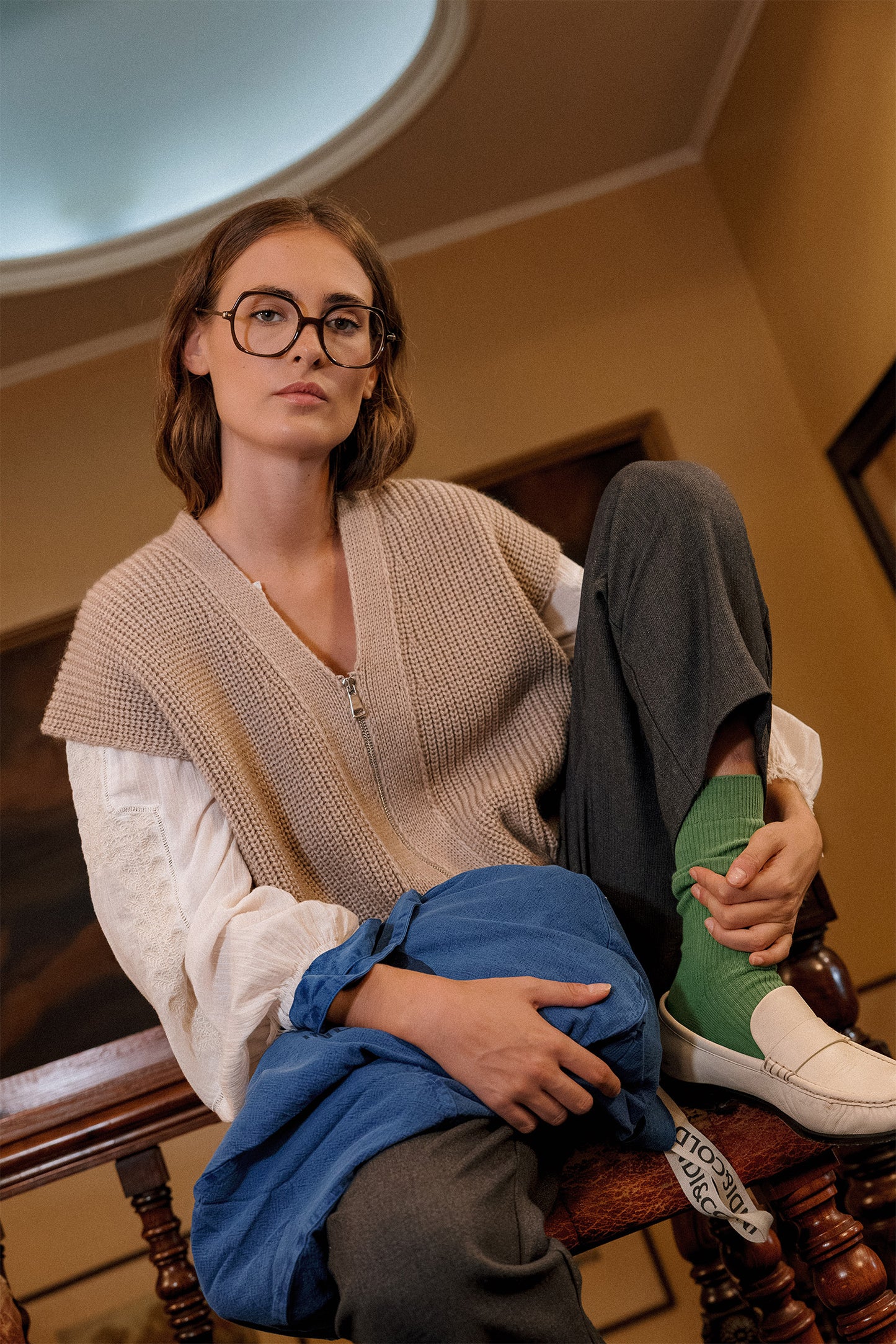 Indi & Cold - Camisa Blouse | Blanco