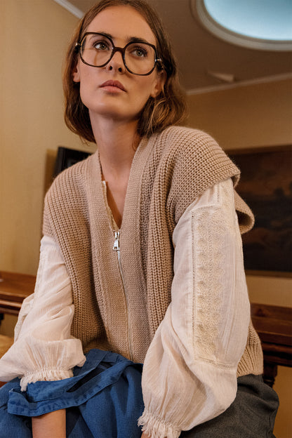 Indi & Cold - Camisa Blouse | Blanco
