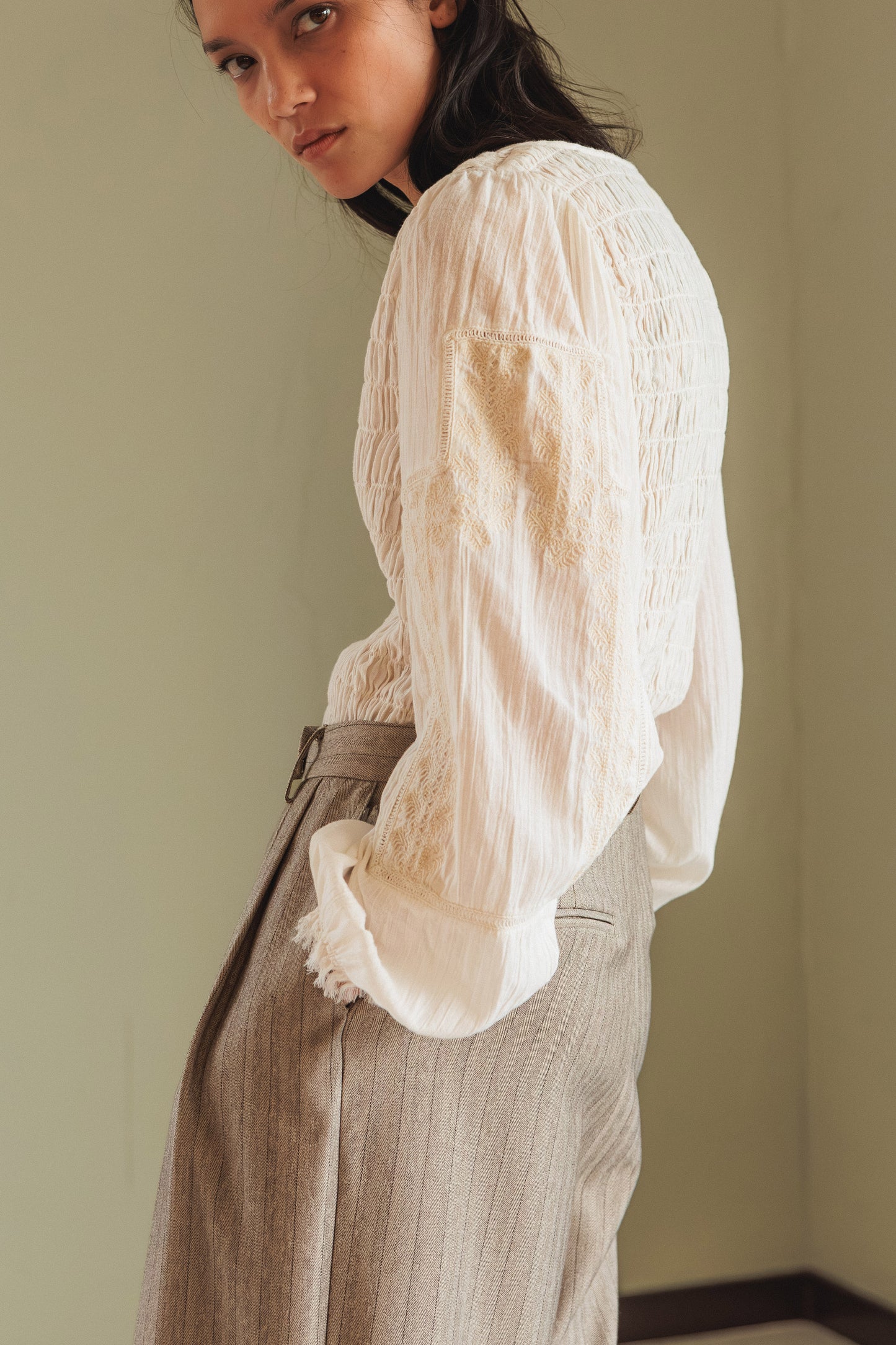 Indi & Cold - Camisa Blouse | Blanco