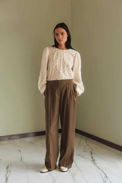 Indi & Cold - Camisa Blouse | Blanco