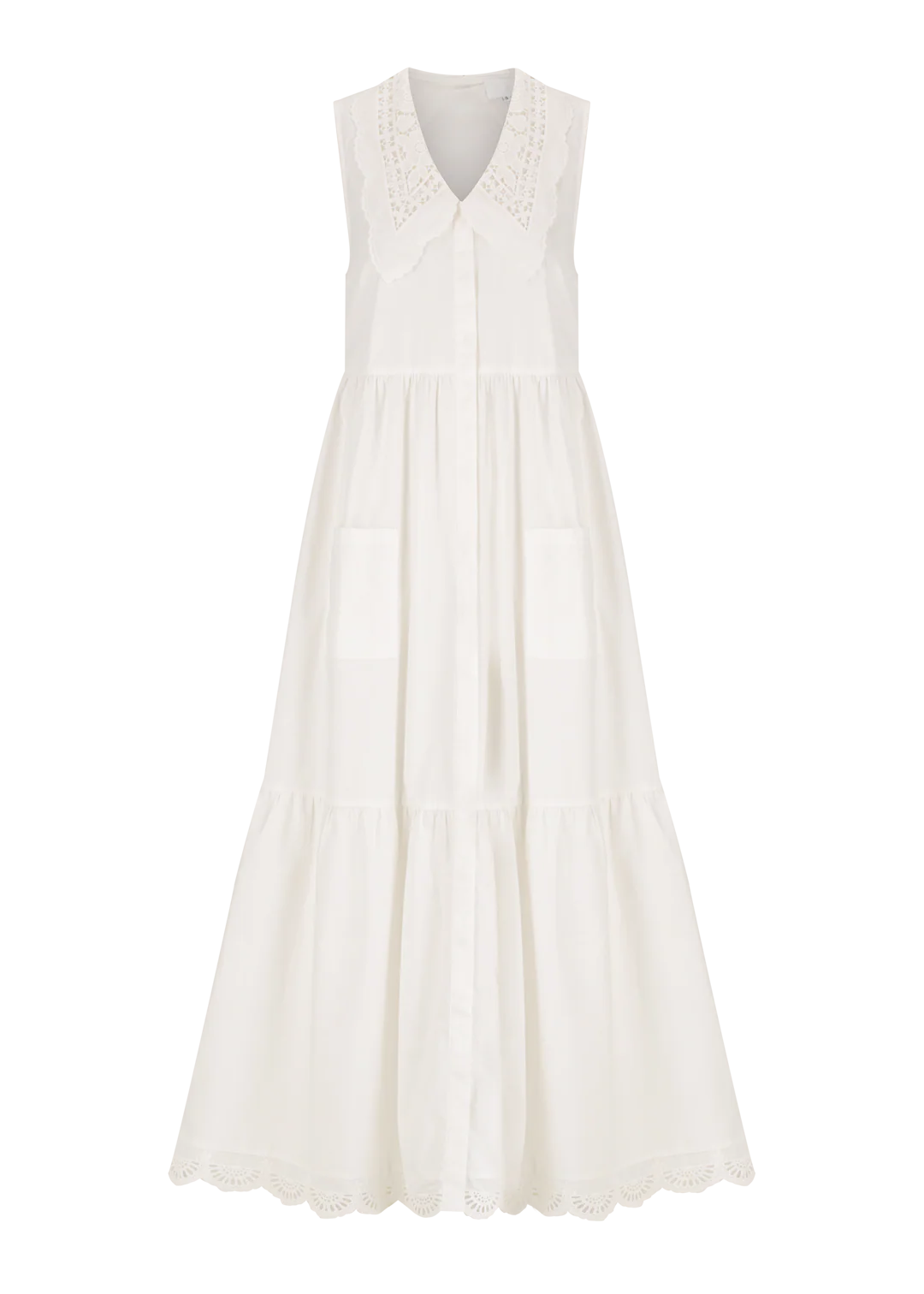 Kinga Csilla - Florence Tulip Tiered Maxi Dress