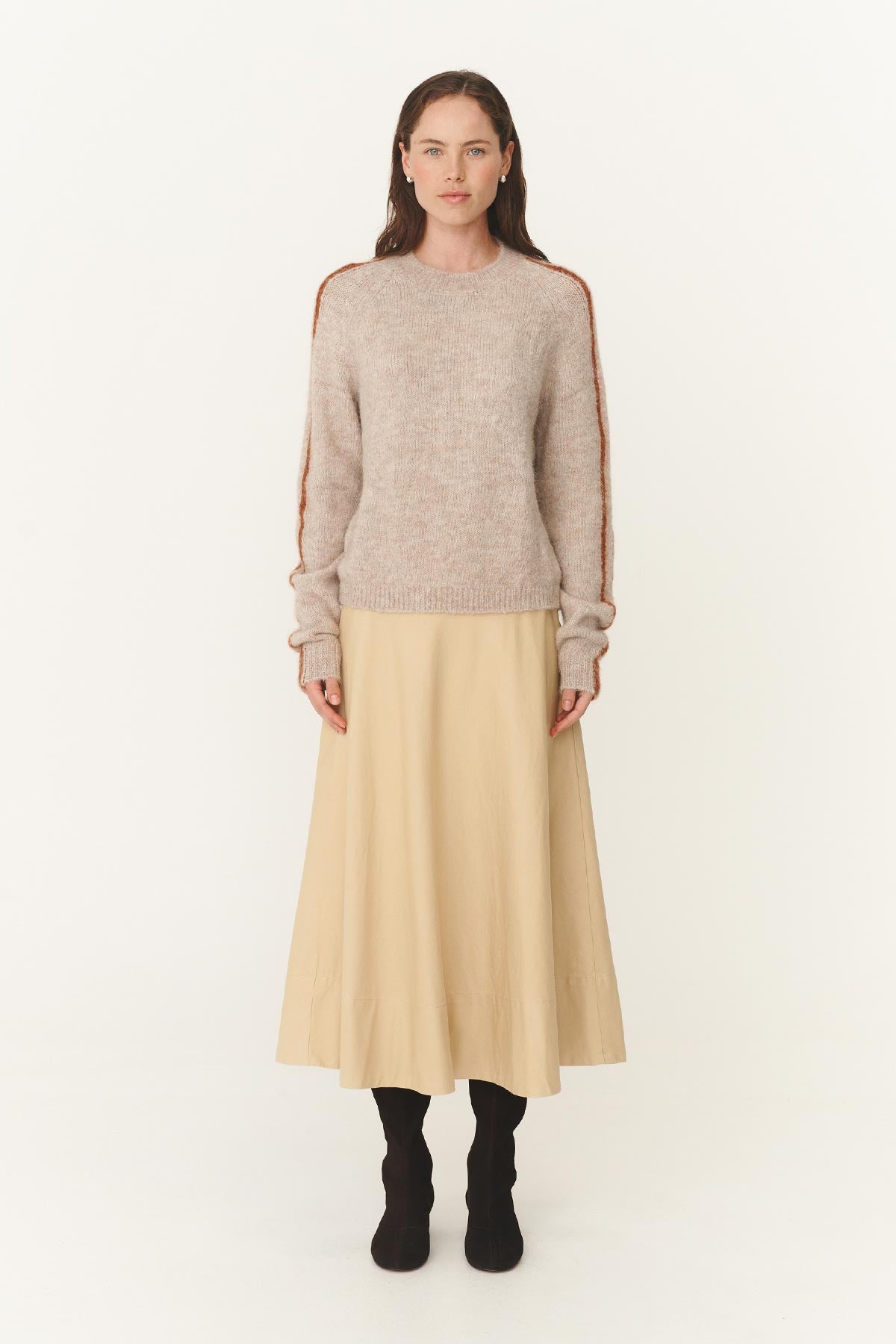 Rowie - Lana Knit Jumper | Fawn