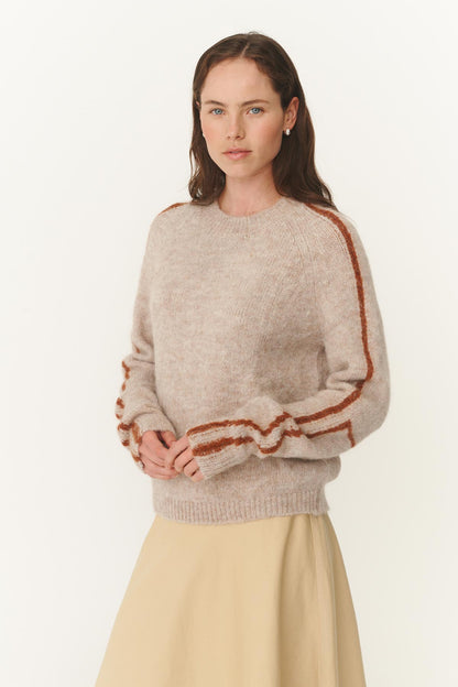 Rowie - Lana Knit Jumper | Fawn