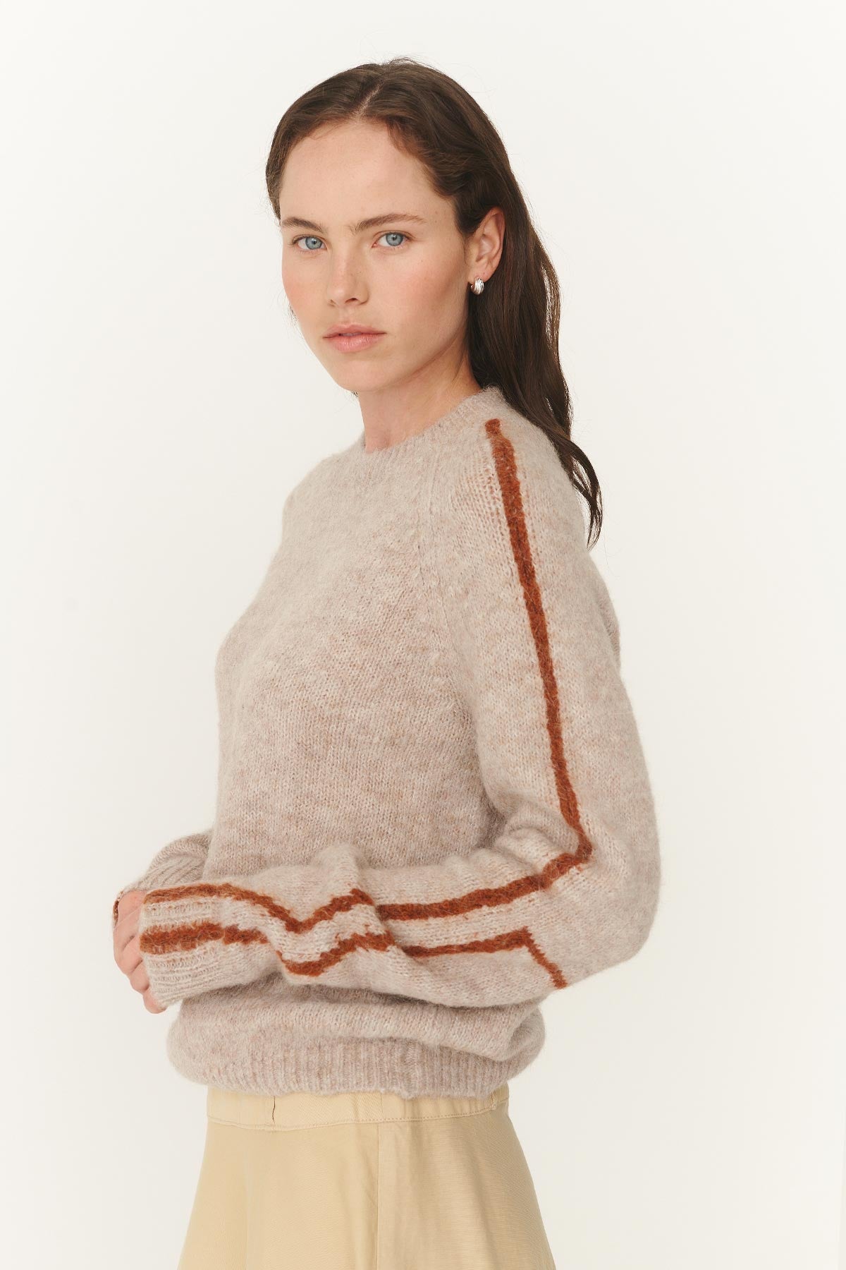 Rowie - Lana Knit Jumper | Fawn