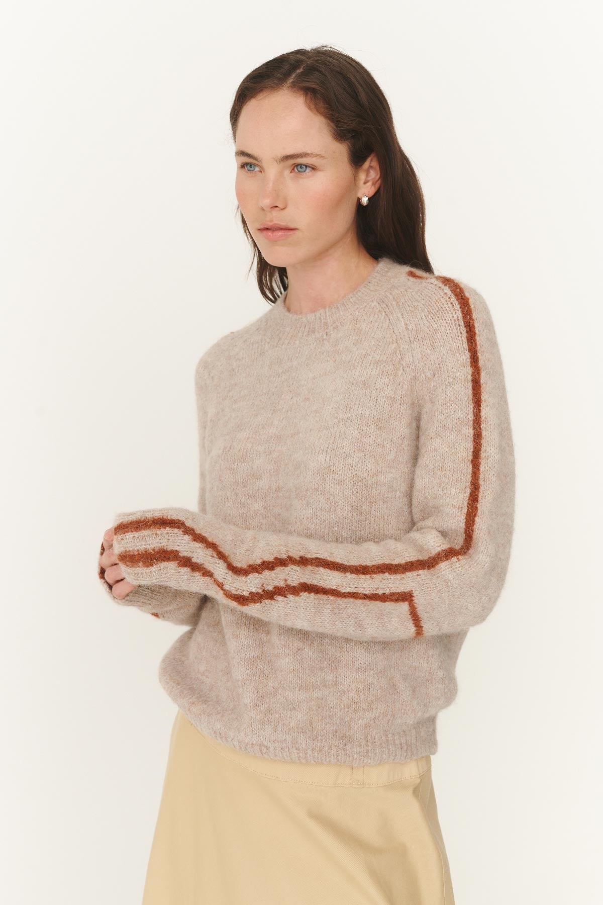 Rowie - Lana Knit Jumper | Fawn