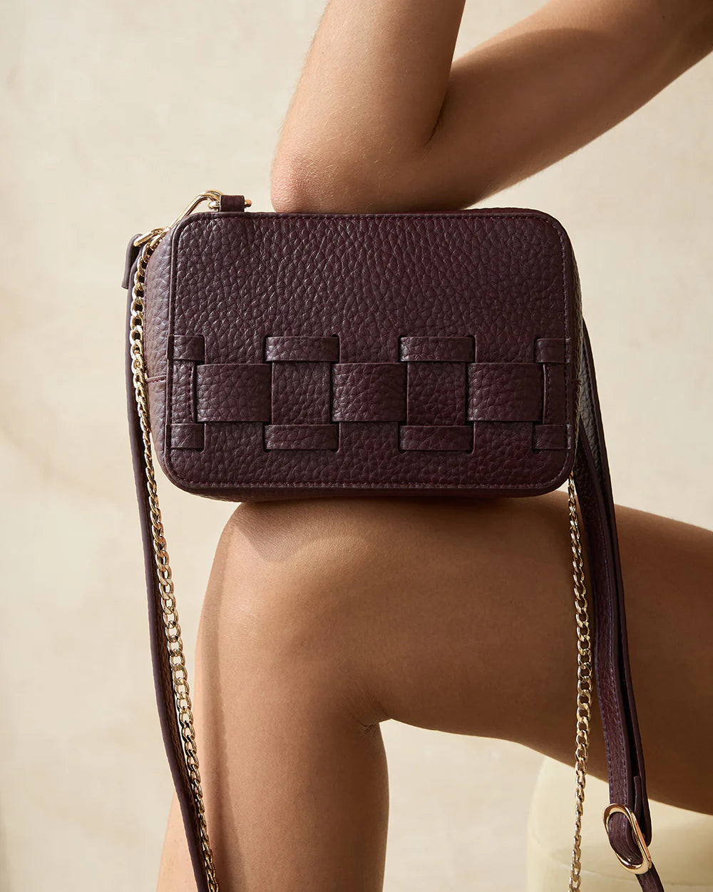 ELMS + KING - London Crossbody | Wine
