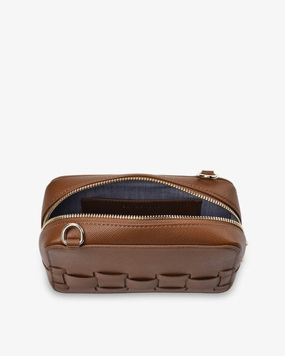ELMS + KING - London Crossbody | Tan Saffiano