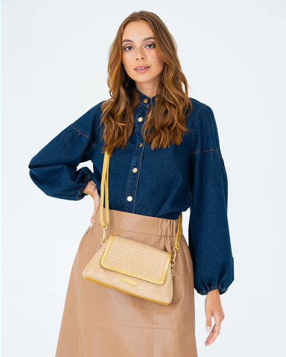 ELMS + KING - Lugano Crossbody | Gold Weave ELMS + KING