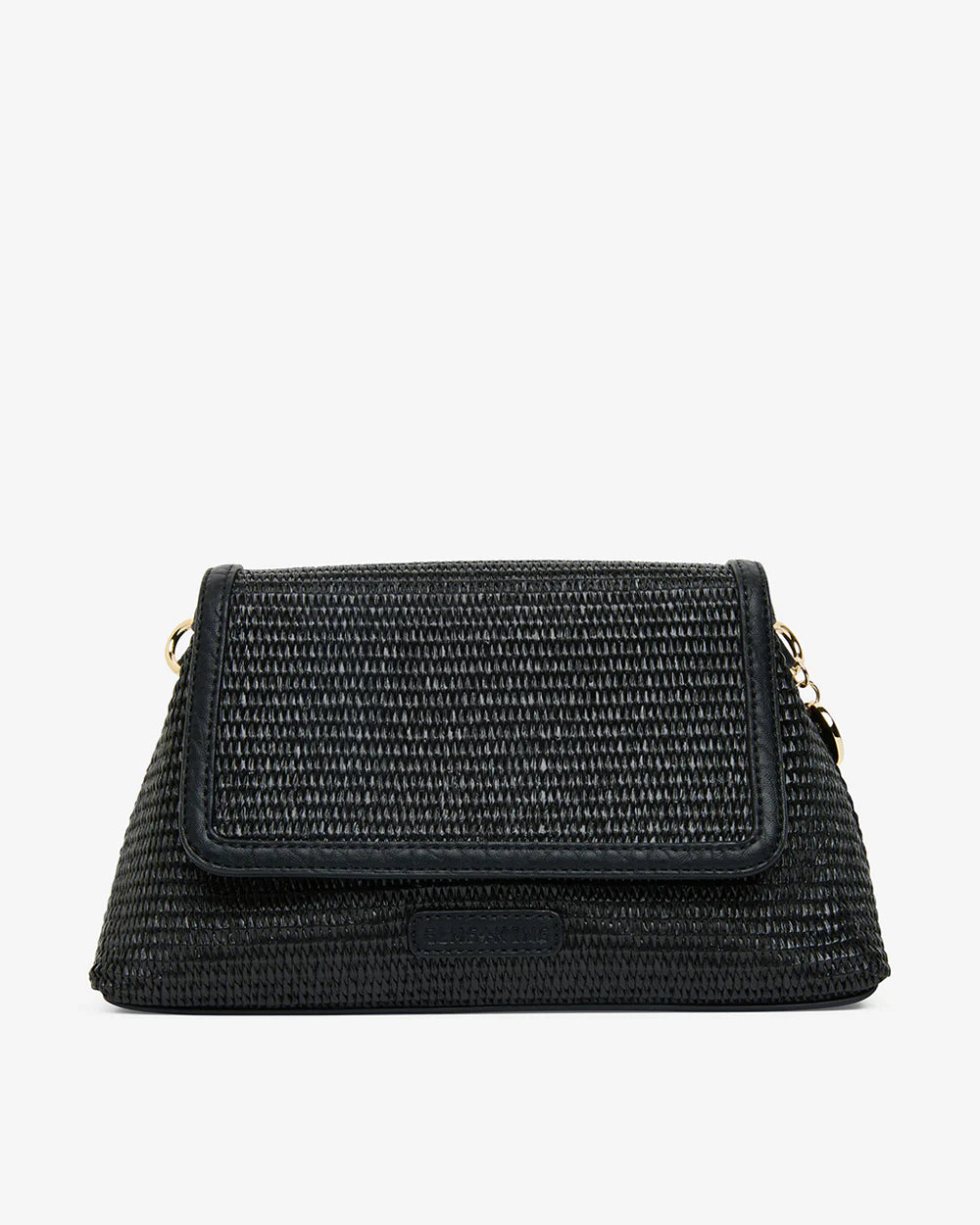 ELMS + KING - Lugano Crossbody | Black Weave
