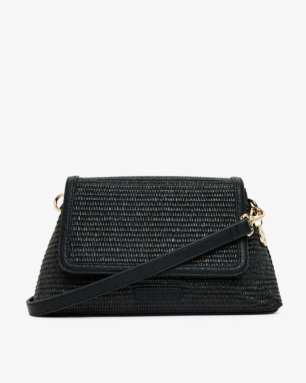 ELMS + KING - Lugano Crossbody | Black Weave