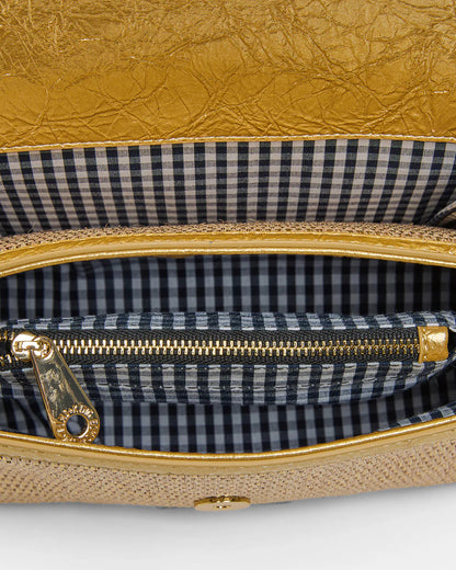 ELMS + KING - Lugano Crossbody | Gold Weave ELMS + KING
