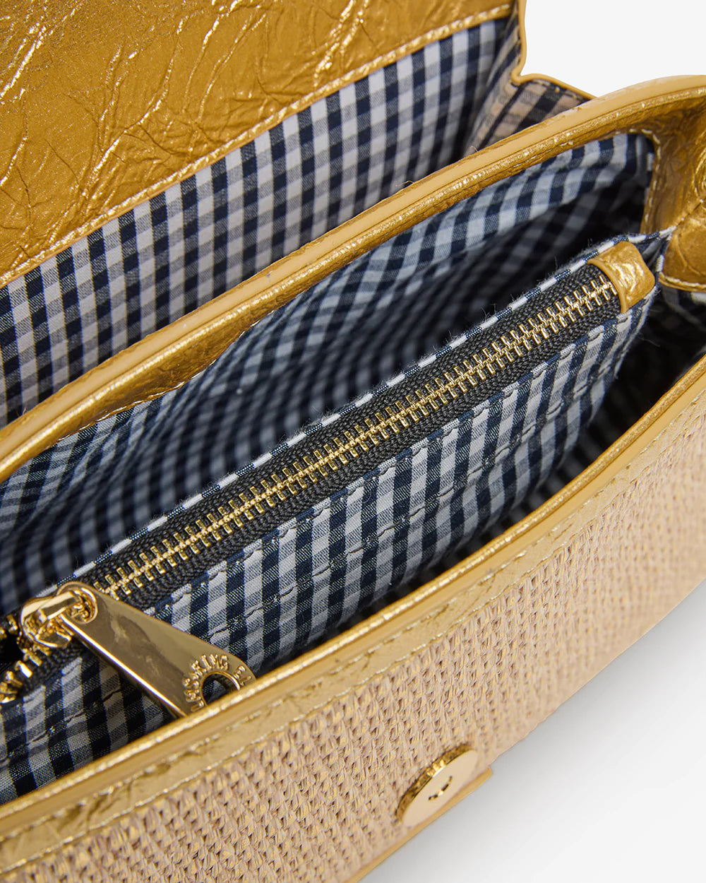 ELMS + KING - Lugano Crossbody | Gold Weave ELMS + KING