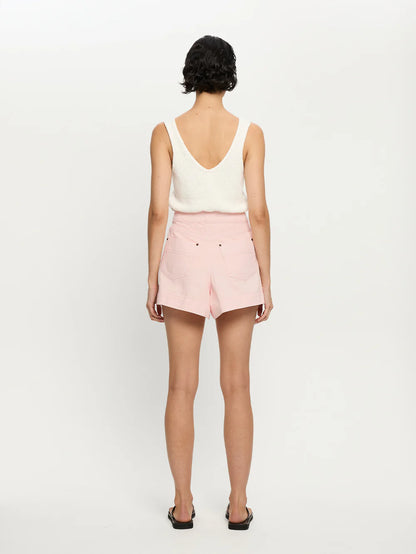 KIVARI - Celene Denim Short | Pink