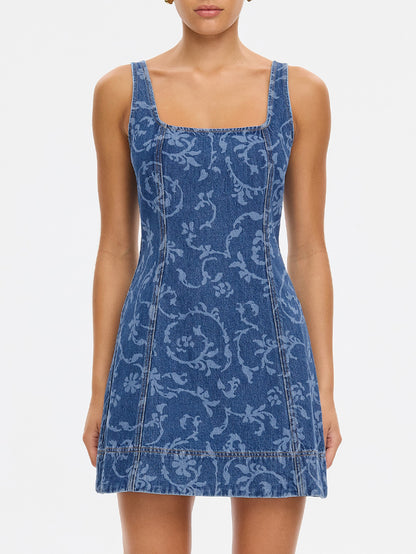 KIVARI - Oriana Denim Dress | Elina