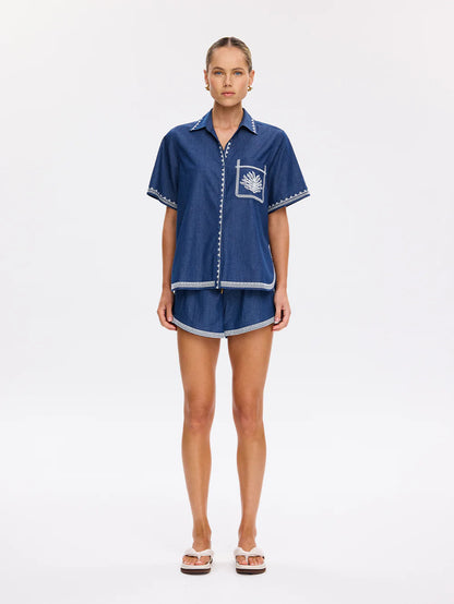 KIVARI - Emile Chambray Shirt