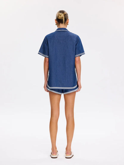 KIVARI - Emile Chambray Shirt