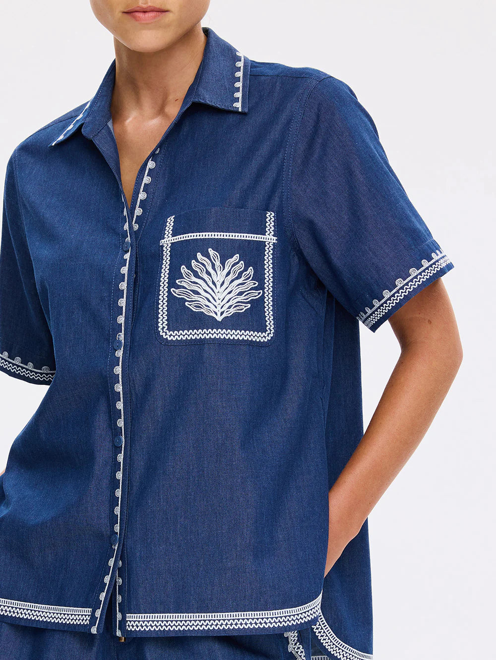 KIVARI - Emile Chambray Shirt